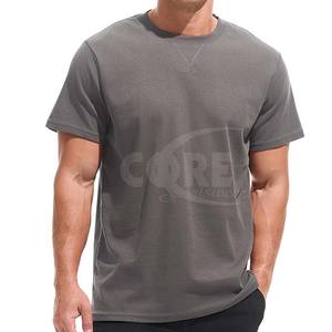 T-shirts légers de haute qualité 100% coton 140Gsm T-shirt uni vierge respirant pour hommes - Product Image 4