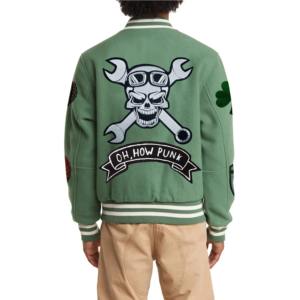 Venta al por mayor Hombres Varsity Chaquetas Letterman Chaquetas Personalizadas Béisbol Letterman Bomber Jacket Alta Calidad Precio Barato - Product Image 6