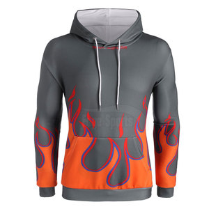 Nouveaux sweats à capuche thermiques d'hiver 2024 entièrement personnalisables par sublimation, sweats en polaire écologiques personnalisés, grandes tailles, vêtements décontractés pour hommes - Product Image 2