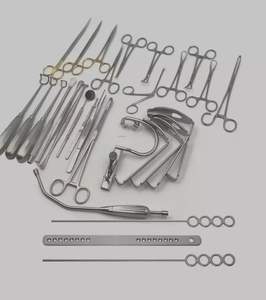 Amygdalectomie et adénoïdectomie 30 Pc Set Instruments chirurgicaux Instruments médicaux approuvés CE en acier inoxydable allemand de haute qualité - Product Image 2