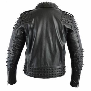 2023 Offre Spéciale grande taille femmes cloutés PU tricoté toile vestes avec coton remplissage écologique respirant meilleure qualité - Product Image 4