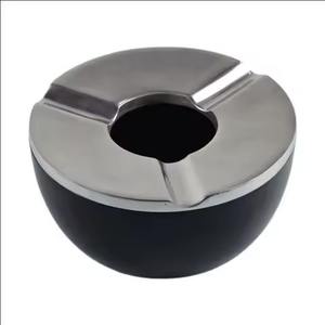 Cendrier rond en argent très vendu pour la maison et l'hôtel, utilisation sur table, design de bar, cendriers, contenants - Product Image 3