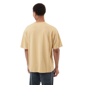 เสื้อยืดโอเวอร์ไซส์ผ้าคอตตอน100% หนักสำหรับผู้ชายเสื้อบ็อกซี่ไซส์ใหญ่พิเศษผ้าหรูหราออกแบบได้ตามต้องการ - Product Image 4