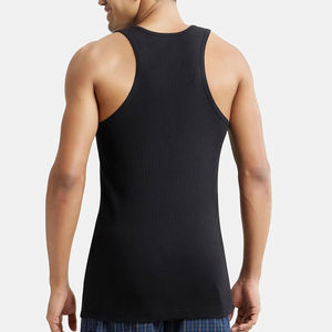 Venta al por mayor OEM personalizado hombres camiseta sin mangas más tamaño transpirable cómodo camiseta sin mangas hecho en Pakistán/Camisetas Fitness camisetas sin mangas - Product Image 3