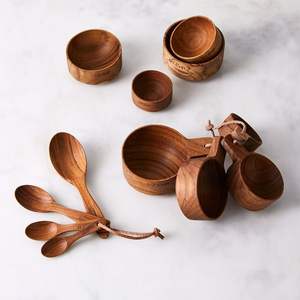 EXPANSION PARFAIT POLYVALENT ARTISANAL Bol à pâte en bois fait à la main pour fruits ou salades Vintage Ferme rustique de haute qualité - Product Image 4