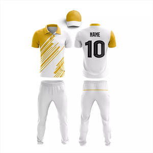 Uniformes de Cricket con Diseño Personalizado, Estilo Moderno, Camisetas y Pantalones de Poliéster, Impresión y Empaque Personalizados - Product Image 5