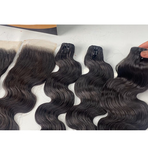 Wholesale Bundle Vietnamese Human Hair Body Wave Bundles With Closure Hair Extensions Frontal Closure Hair - Product Image 2