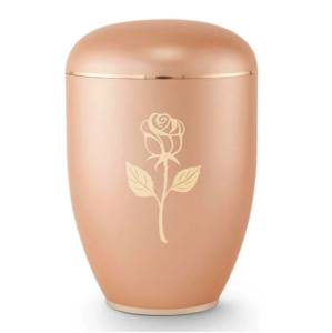 Urnes funéraires en fer de haute qualité pour cendres humaines Urnes de crémation galvanisées par colombe volante avec finition de couleur blanche. - Product Image 6