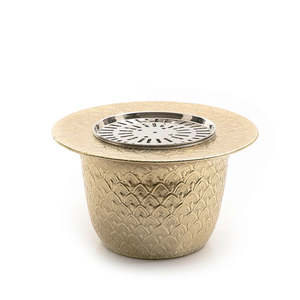 Dernier foyer élégant plaqué argent Design unique Utilisation intérieure et extérieure Nouveau look pour le camping Prix de gros Fabriqué en acier Corten - Product Image 2