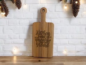 Mejor oferta Tablas de cortar de madera hechas a mano para uso en utensilios de cocina para cortar verduras y frutas a un precio - Product Image 2