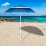 8 costole 180cm ombrellone con palo in metallo blu/verde/luce blu tessuto poliestere borsa regolabile - Product Image 3