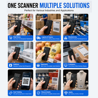 Lecteur de codes-barres portable mini 1D 2D QR sans fil USB WCMI en stock – Offre spéciale