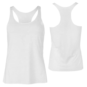 Camiseta sin mangas con espalda de corredor roja personalizada para mujer, transpirable y antiretráctil, informal, para Fitness, Yoga, algodón, fibra de bambú, de talla grande - Product Image 4