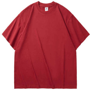 340GSM Vêtements Pour Hommes Designer À Capuche Vêtements Fabricants Impression Vierge De Haute Qualité En Gros 100% Coton T-shirt - Product Image 3