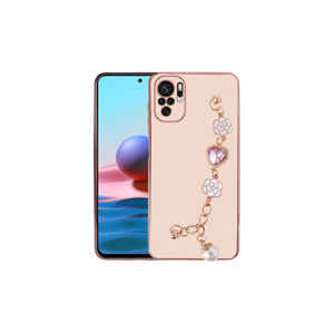 Coque en silicone TPU rose Netzy Poco M5S avec poignée et protection de l'appareil photo, protection de téléphone pour Redmi 9A et 9C - Product Image 1