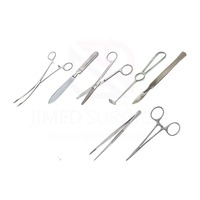 Ensemble d'instruments chirurgicaux dentaires en acier inoxydable, réutilisables, de haute qualité, certifiés CE, outils de chirurgie orale pour clinique dentaire