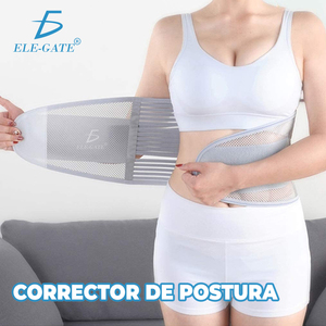 Cintura Lombare Portatile in Poliestere e Cotone per Correzione della Postura, Modellamento della Figura e Riabilitazione - Product Image 4