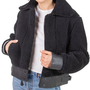 แจ็กเก็ตหนังแกะแท้สำหรับผู้ชายและผู้หญิงเสื้อแจ็คเก็ตขนสัตว์สำหรับฤดูหนาวดีไซน์ใหม่ล่าสุดออกแบบได้ตามต้องการ - Product Image 2