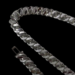 Cadena de Plata de Ley 925 de Fábrica Directa de Joyería Fina Hip Hop para Hombre, Regalo de Cumpleaños, Aniversario, Fiesta - Product Image 3