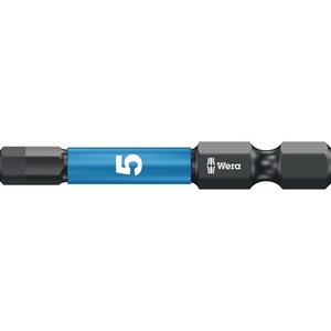 <b>Screwdriver</b> Bit <b>Set</b> WERA 840/4 IMP DC 5mm Length 50mm 1/4" E6.3 Impactor Box with 5 Bits - Product Image 1