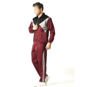 Ensembles de survêtement en polyester respirant coupe régulière pleine longueur, meilleur ensemble veste et pantalon de style dernier cri pour hommes PAR AMAZING INDUSTRIES - Product Image 3