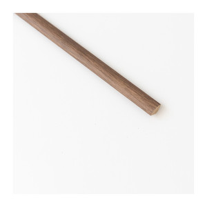 QUARTO DI TONDO 14X14 MM MDF 240 CM ROVERE SCURO - Product Image 1