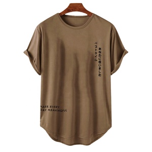 เสื้อยืดสำหรับผู้ชายพิมพ์ลายโลโก้แบบกำหนดเอง - Product Image 1