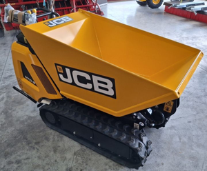 Chargeur compact sur chenilles JCB 4 tonnes, mini-dumper 4x4 pour travaux de construction et utilisation agricole - Product Image 1