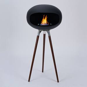 Mini chimenea redonda de bioetanol para interiores moderna con cuenco de fuego sin humo para fiestas - Product Image 1