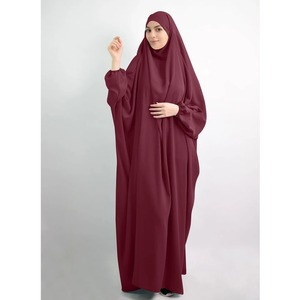 Thobe / Thawb Style mode deux pièces ensemble turquie femmes en mousseline de soie longue robe robe pour les femmes - Product Image 6
