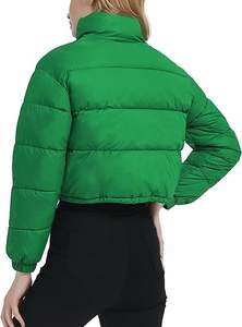 Chaqueta acolchada para mujer con cierre para el invierno, calidez y Elegante ropa para exteriores, chaqueta acolchada ligera para mujer - Product Image 2