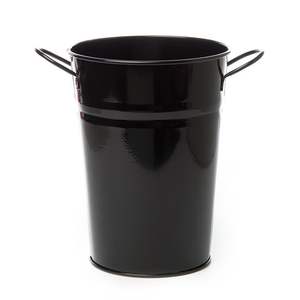 Florero de hierro hecho a mano de primera calidad Curvas antiguas y estilo de diseño costero para oficina en casa o exhibición de flores en el vestíbulo - Product Image 1