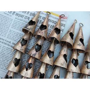 Vintage Style Rustic Iron Wind <b>Chimes</b> Heavy Duty Hanging <b>Bell</b> for Garden Landscape Rustic Weddings and Outdoor Decoration - Product Image 5