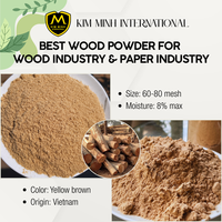 Poudre de bois d'origine vietnamienne de haute qualité pour diffuseur d'aromathérapie en papier d'encens-Prix compétitif pour l'encens de traitement du bois