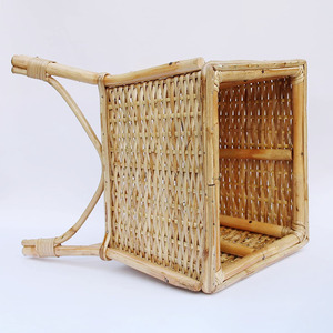 Nouveaux designs de supports de fleurs faits à la main décorations de fête en plein air support de support de plante en rotin pour la vente en gros - Product Image 2