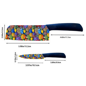 Cuchillo de Chef Personalizado al por Mayor, Hoja de Cerámica, Mango de Plástico, Diseño Ambidiestro para Deportes al Aire Libre, Alta Calidad, Envío Gratis - Product Image 2