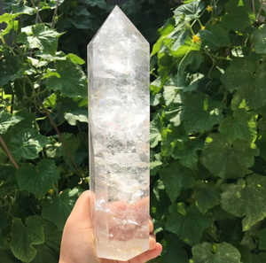 Meilleure qualité Offre Spéciale en vrac naturel clair quartz cristal obélisque baguette point guérison décoration de la maison cristal cadeau - Product Image 5