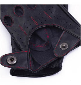 Guantes de conducción de cuero genuino Unisex, oferta - Product Image 5