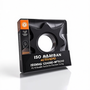 Inserto de Torneado Indexable con Recubrimiento PVD ISO SNMG 120408E-NFT6310 D. 5.16mm PU 10, Herramienta Duradera para Torneado de Precisión - Product Image 2