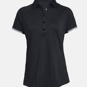 Algodón transpirable de moda avanzada para mujer, camiseta de Polo, camiseta informal de oficina con patrón sólido para niña - Product Image 1