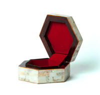 Boîte de rangement décorative multifonctionnelle en nacre, faite à la main, style nordique moderne, à trois couches, détachable, empilable, de luxe, taille personnalisée