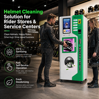 Machine de nettoyage de casques de moto Vendingr Machine pour le nettoyage des casques