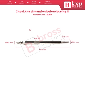 BGP11 1 Piece <b>Heater</b> Glow <b>Plugs</b> GX3164 0 250 603 001 for - Product Image 5