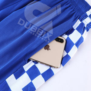 Maillot de basket-ball pour homme noir personnalisé en vente chaude, de haute qualité, respirant, réversible, ensemble pour l'été, maillot de basket-ball - Product Image 5