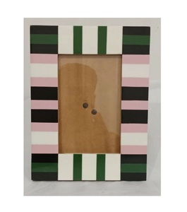 La mejor calidad, nuevo estilo, decoración del hogar, montaje en pared de resina de madera, marcos de fotos múltiples, marco de fotos de madera de mesa con vidrio - Product Image 3