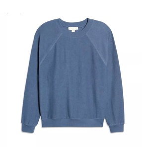 Sweat-shirt col ras du cou Oversize à épaules tombantes, sweat-shirt basique à manches longues et sweat-shirts Oversize pour femmes, vente en gros, meilleur prix - Product Image 1