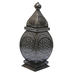 Pure <b>Brass</b> Vintage Embossed <b>Lantern</b> With Polish Finished For Tabletop Decor Arabic <b>Lantern</b> For Home Decoration - Product Image 3