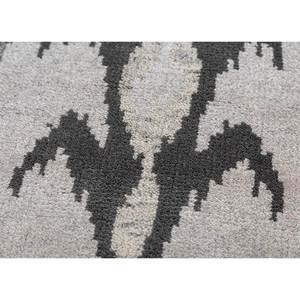 Alfombras de Lana Anudadas a Mano Savana, Gris y Negro, Estilo Boho para Sala de Estar, Dormitorio o Pasillo, Patrón Abstracto-LCARM-07 - Product Image 3