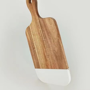 Tabla de Cortar Ecológica de Madera de Acacia Natural con Asa Integrada, 1.5 cm de Grosor, Rectangular, Apta para Lavavajillas - Product Image 2