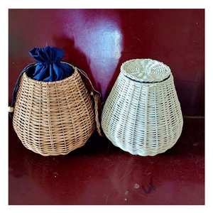 Bolso de ratán hecho a mano, elegante bolso ecológico para una vida sostenible y elegantes armarios de verano - Product Image 3